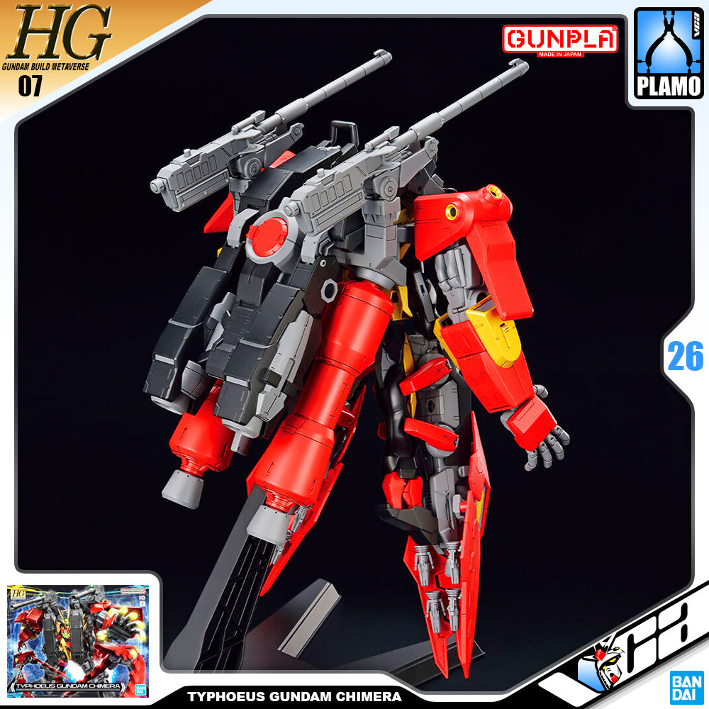Bandai High Grade Build Metaverse HG Typhoeus Gundam Chimera Plastic Model Action Toy Kit VCA Singapore Bandai High Grade Build Metaverse HG Typhoeus Gundam Chimera Plastic Model Action Toy Kit VCA Singapore