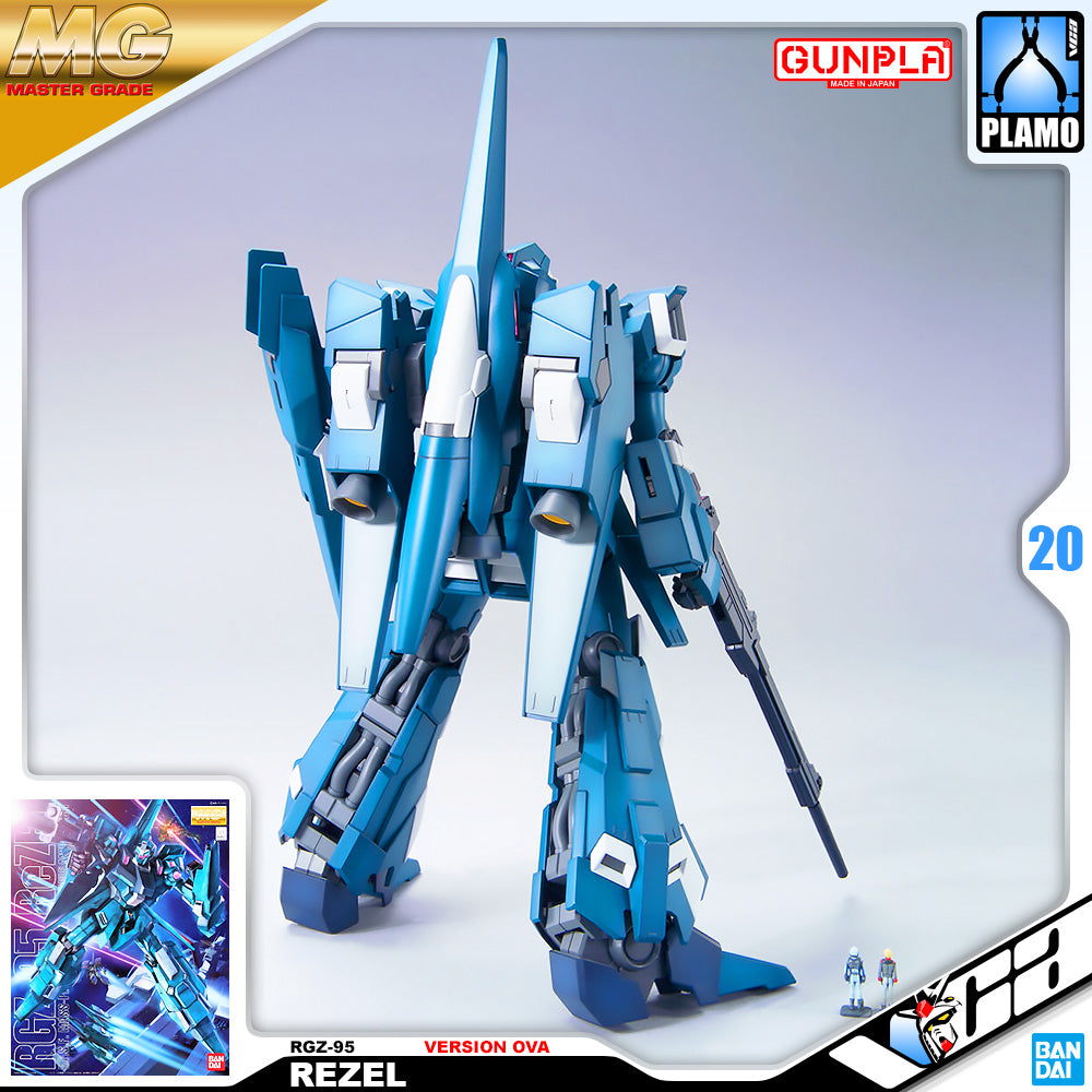 Bandai Gunpla Master Grade MG RGZ-95 REZEL VER OVA VCA Gundam Singapore Bandai Gunpla Master Grade MG RGZ-95 REZEL VER OVA VCA Gundam Singapore