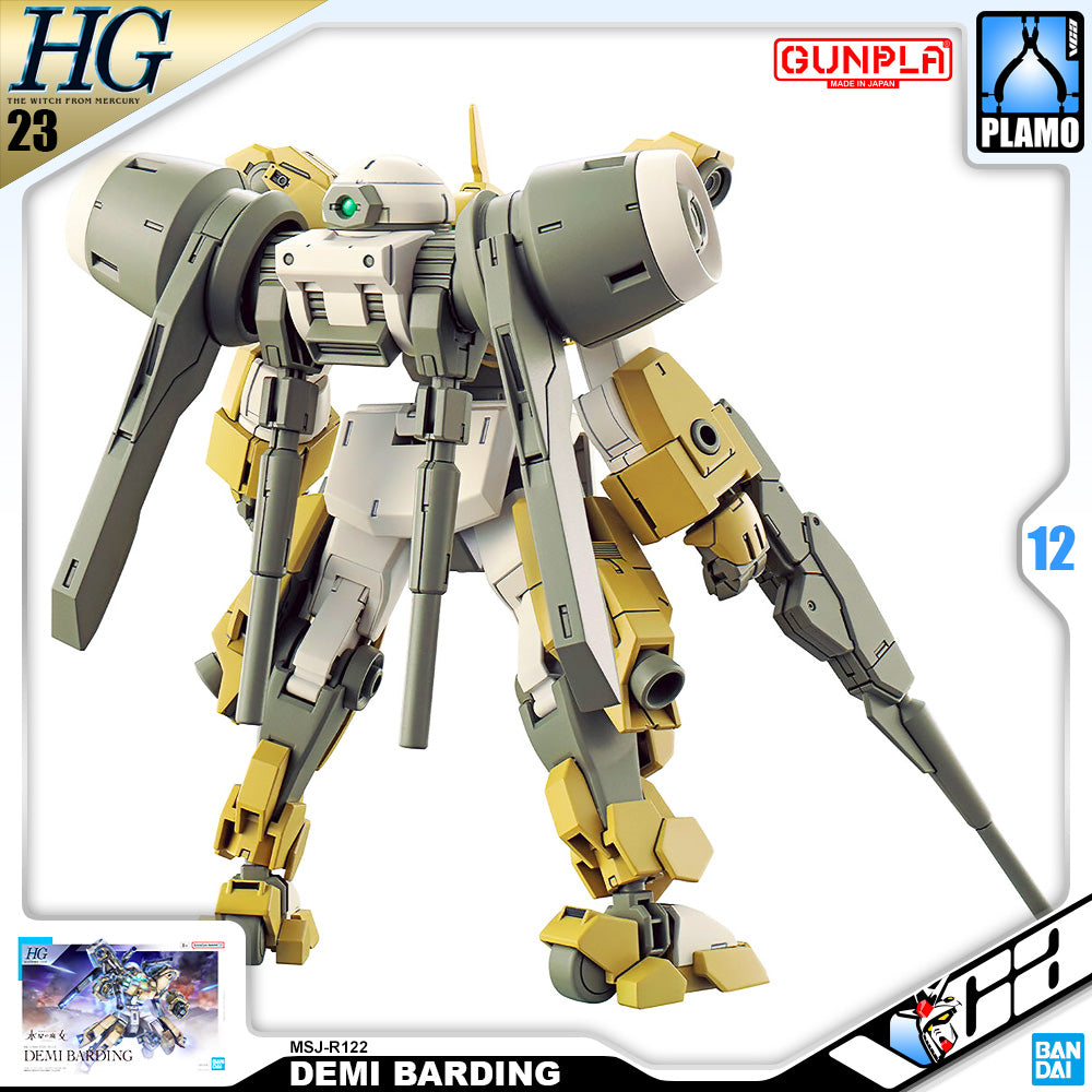 Bandai Gunpla High Grade HG Demi Barding Plastic Model Action Figure Toy VCA Gundam Singapore Bandai Gunpla High Grade HG Demi Barding Plastic Model Action Figure Toy VCA Gundam Singapore