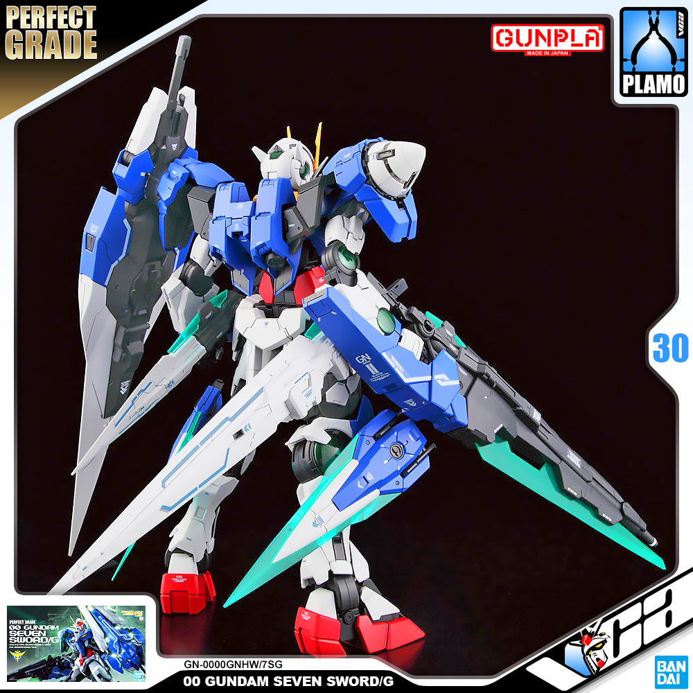 Bandai Gunpla Perfect Grade 1/60 PG 00 Gundam Seven Sword/G Plastic Model Action Toy VCA Singapore Bandai Gunpla Perfect Grade 1/60 PG 00 Gundam Seven Sword/G Plastic Model Action Toy VCA Singapore