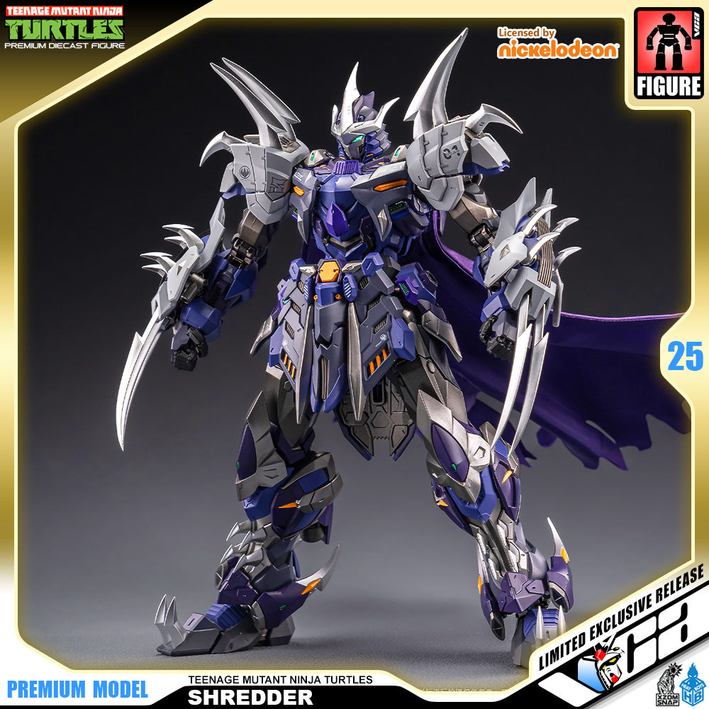 Heat Boys Nickelodeon Teenage Mutant Ninja Turtles Shredder Mecha Metal Structure Premium Action Figure VCA Gundam Singapore Heat Boys Nickelodeon Teenage Mutant Ninja Turtles Shredder Mecha Metal Structure Premium Action Figure VCA Gundam Singapore