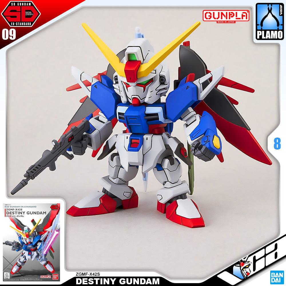 Bandai Gunpla SD Ex-Standard SDEX Destiny Gundam Plastic Model Action Figure Toy Kit VCA Singapore Bandai Gunpla SD Ex-Standard SDEX Destiny Gundam Plastic Model Action Figure Toy Kit VCA Singapore
