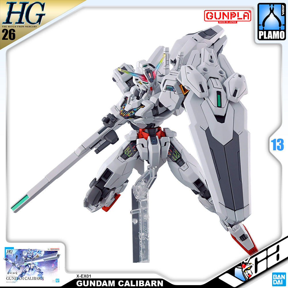 Bandai Gunpla High Grade HG Gundam Calibarn Plastic Model Action Toy VCA Singapore Bandai Gunpla High Grade HG Gundam Calibarn Plastic Model Action Toy VCA Singapore