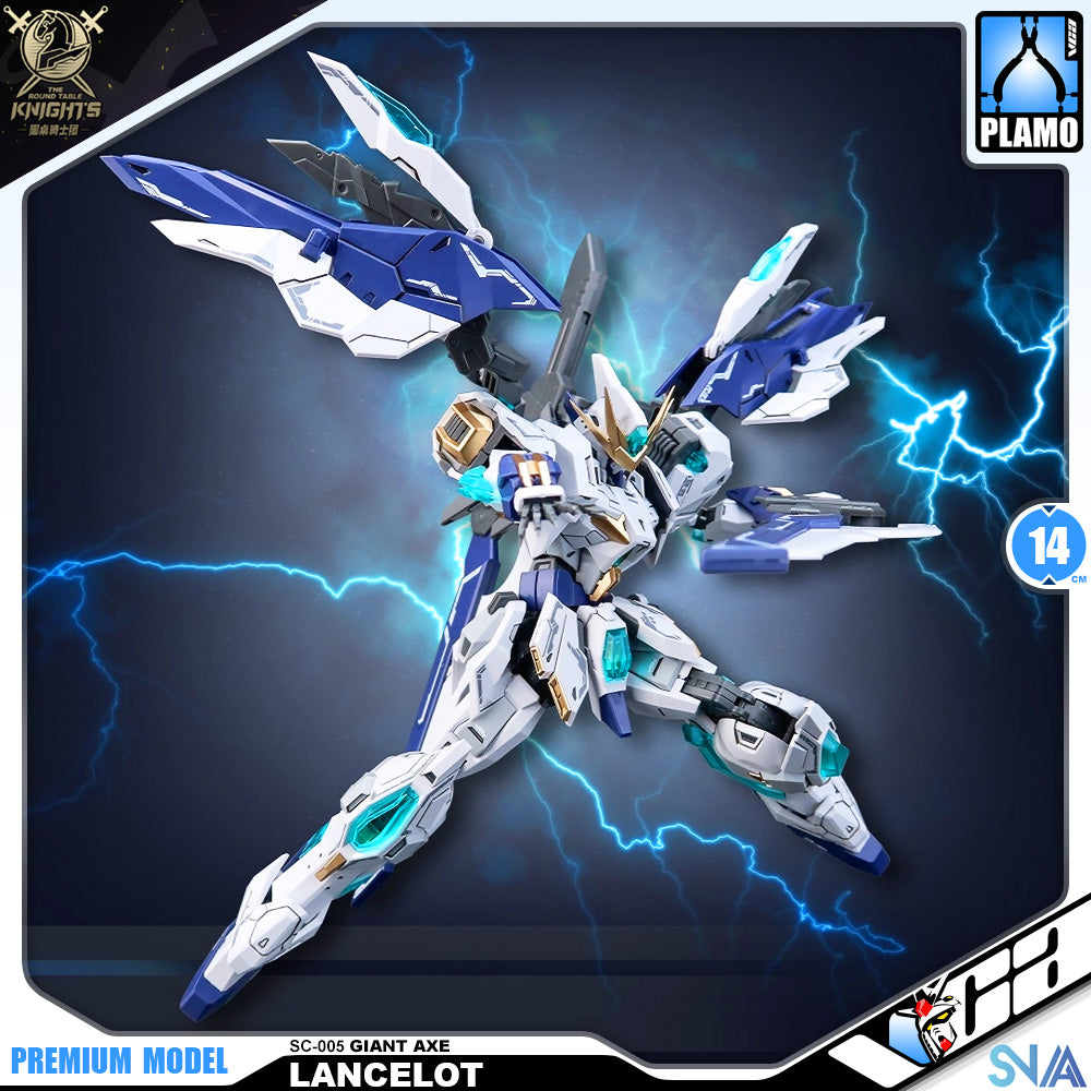 SNAA Giant Axe-Lancelot 巨鸣斧-兰斯洛特 Real Grade RG Plastic Model Action Figure Toy Kit VCA Gundam Singapore SNAA Giant Axe-Lancelot 巨鸣斧-兰斯洛特 Real Grade RG Plastic Model Action Figure Toy Kit VCA Gundam Singapore