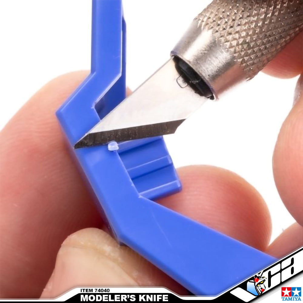 Tamiya 74040 Modeler's Knife with 25 pcs Replacement Blades Hobby Cutting Tool VCA Gundam Singaapore Tamiya 74040 Modeler's Knife with 25 pcs Replacement Blades Hobby Cutting Tool VCA Gundam Singaapore