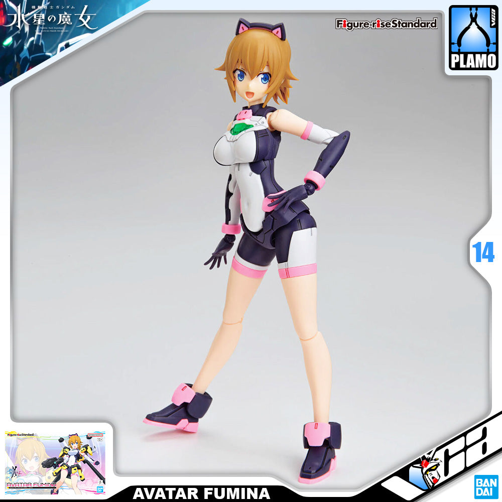 Bandai Figure Rise Standard Fumina Avatar Plastic Model Action Toy Kit VCA Gundam Singapore Bandai Figure Rise Standard Fumina Avatar Plastic Model Action Toy Kit VCA Gundam Singapore