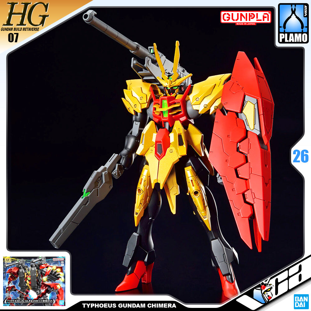 Bandai High Grade Build Metaverse HG Typhoeus Gundam Chimera Plastic Model Action Toy Kit VCA Singapore Bandai High Grade Build Metaverse HG Typhoeus Gundam Chimera Plastic Model Action Toy Kit VCA Singapore