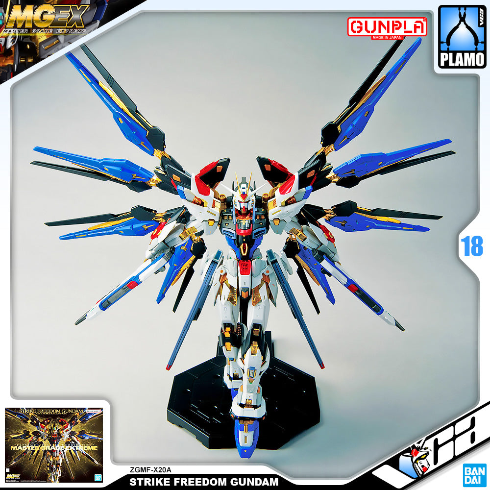 Bandai Gunpla Master Grade Extreme MGEX Strike Freedom Gundam Plastic Model Action Toy VCA Singapore Bandai Gunpla Master Grade Extreme MGEX Strike Freedom Gundam Plastic Model Action Toy VCA Singapore