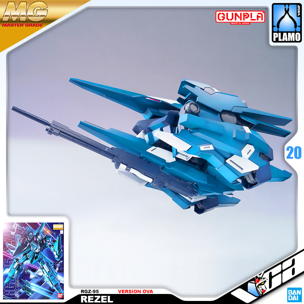 Bandai Gunpla Master Grade MG RGZ-95 REZEL VER OVA VCA Gundam Singapore Bandai Gunpla Master Grade MG RGZ-95 REZEL VER OVA VCA Gundam Singapore