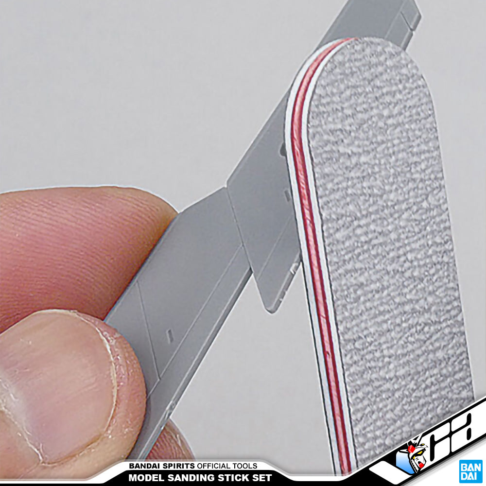 BANDAI SPIRITS Sanding Stick File Set for Plastic Model Building Assembly Kit VCA Gundam Singapore BANDAI SPIRITS Sanding Stick File Set for Plastic Model Building Assembly Kit VCA Gundam Singapore