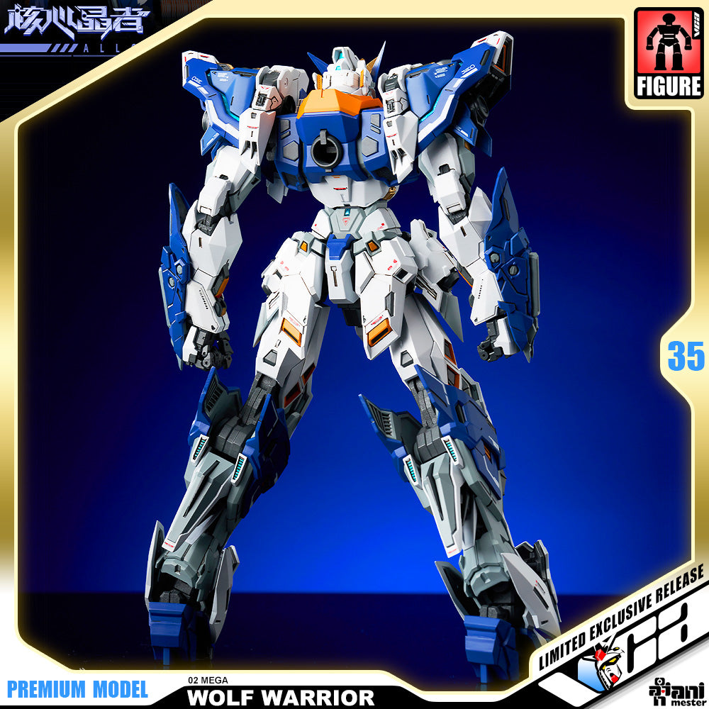 Animester Metal Alloy Structured 1/72 Crystal Envoy Unit 02 Walf Warrior Mega Mode Action Figure VCA Gundam Singapore Animester Metal Alloy Structured 1/72 Crystal Envoy Unit 02 Walf Warrior Mega Mode Action Figure VCA Gundam Singapore