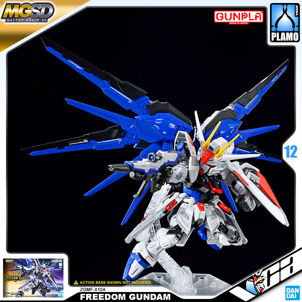 Bandai Gunpla Master Grade SD MGSD ZGMF-X10A Freedom Gundam Plastic Model Action Toy VCA Singapore Bandai Gunpla Master Grade SD MGSD ZGMF-X10A Freedom Gundam Plastic Model Action Toy VCA Singapore