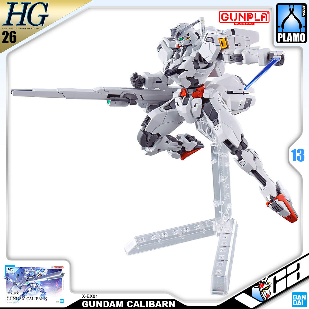 Bandai Gunpla High Grade HG Gundam Calibarn Plastic Model Action Toy VCA Singapore Bandai Gunpla High Grade HG Gundam Calibarn Plastic Model Action Toy VCA Singapore