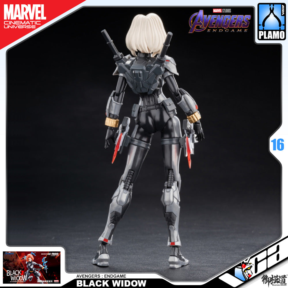 Morstorm Eastern Model Marvel Girl Black Widow Plastic Model Action Toy VCA Gundam Singapore