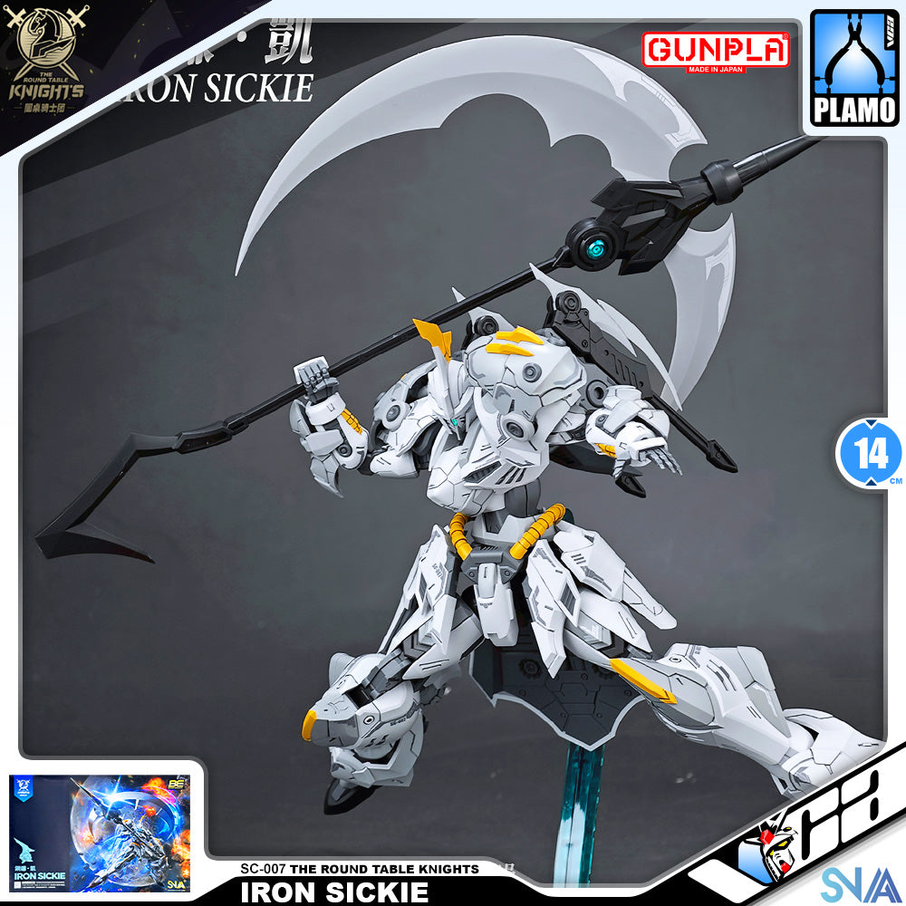 SNAA Iron Sickie Real Grade RG Plastic Model Action Figure Toy Kit VCA Gundam Singapore SNAA Iron Sickie Real Grade RG Plastic Model Action Figure Toy Kit VCA Gundam Singapore
