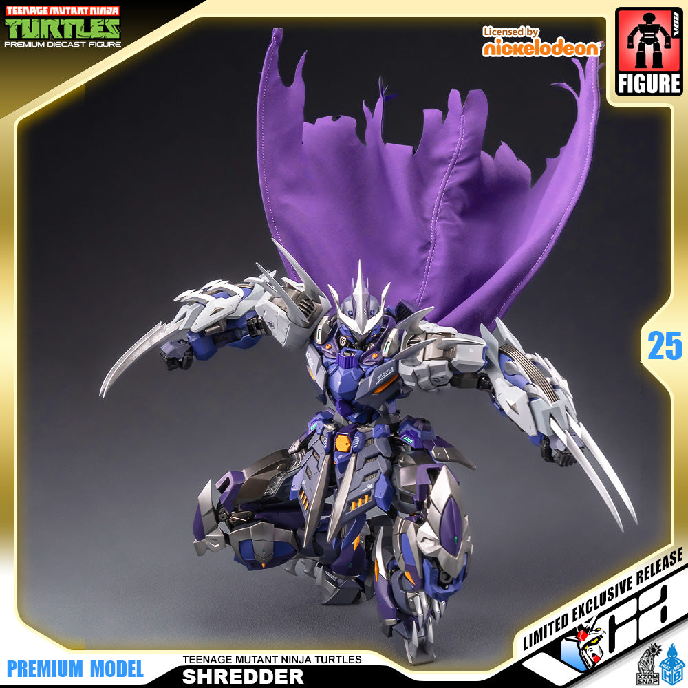 Heat Boys Nickelodeon Teenage Mutant Ninja Turtles Shredder Mecha Metal Structure Premium Action Figure VCA Gundam Singapore Heat Boys Nickelodeon Teenage Mutant Ninja Turtles Shredder Mecha Metal Structure Premium Action Figure VCA Gundam Singapore