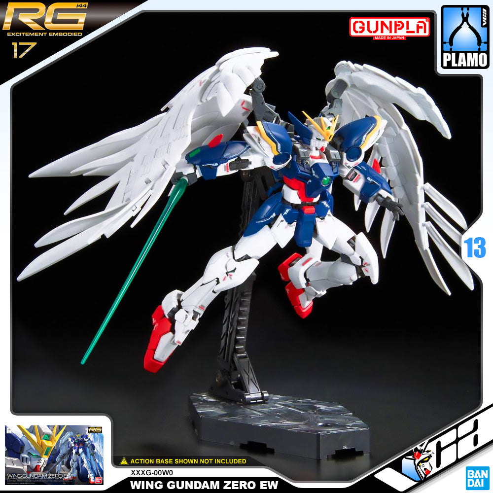 Bandai Real Grade RG Wing Gundam Zero EW Plastsic Model Action Toy VCA Singapore Bandai Real Grade RG Wing Gundam Zero EW Plastsic Model Action Toy VCA Singapore