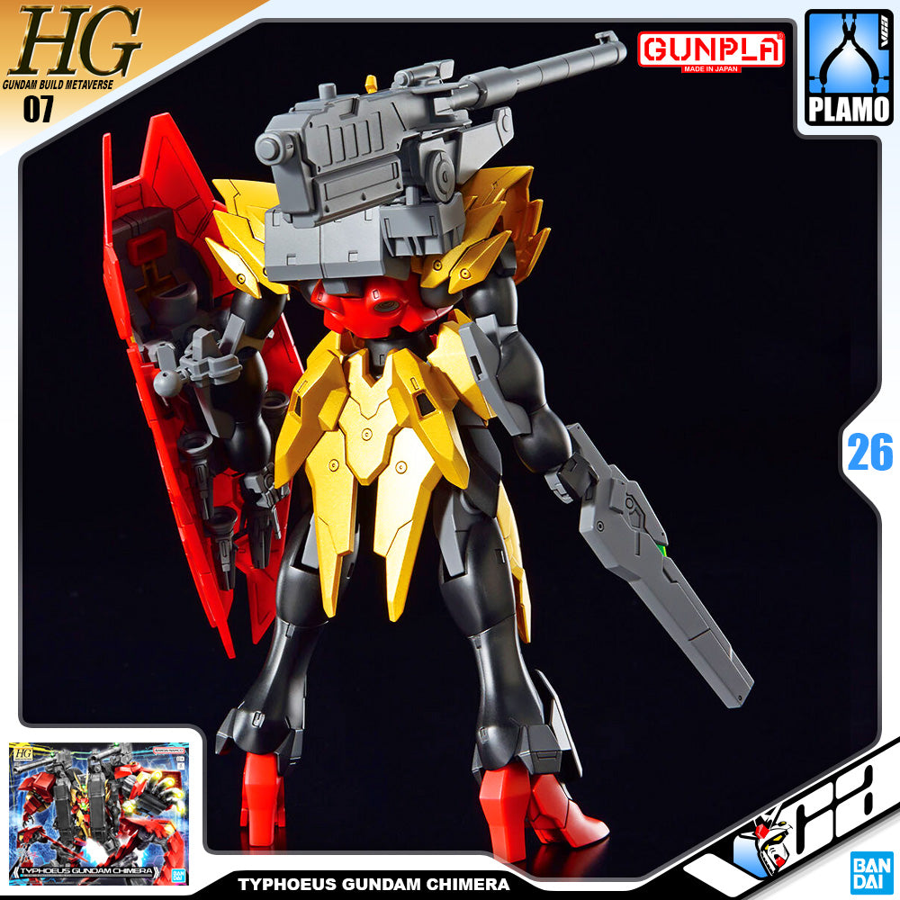 Bandai High Grade Build Metaverse HG Typhoeus Gundam Chimera Plastic Model Action Toy Kit VCA Singapore Bandai High Grade Build Metaverse HG Typhoeus Gundam Chimera Plastic Model Action Toy Kit VCA Singapore