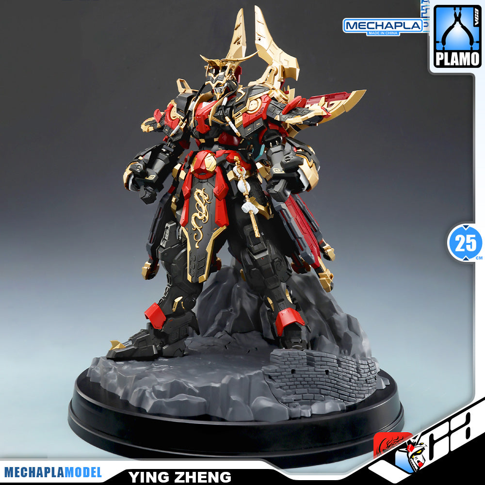 Min Jiang 铭匠传模型 Ying Zheng 始皇帝·嬴政 Metal Build Structure Action Figure Model Toy Kit VCA Gundam Singapore