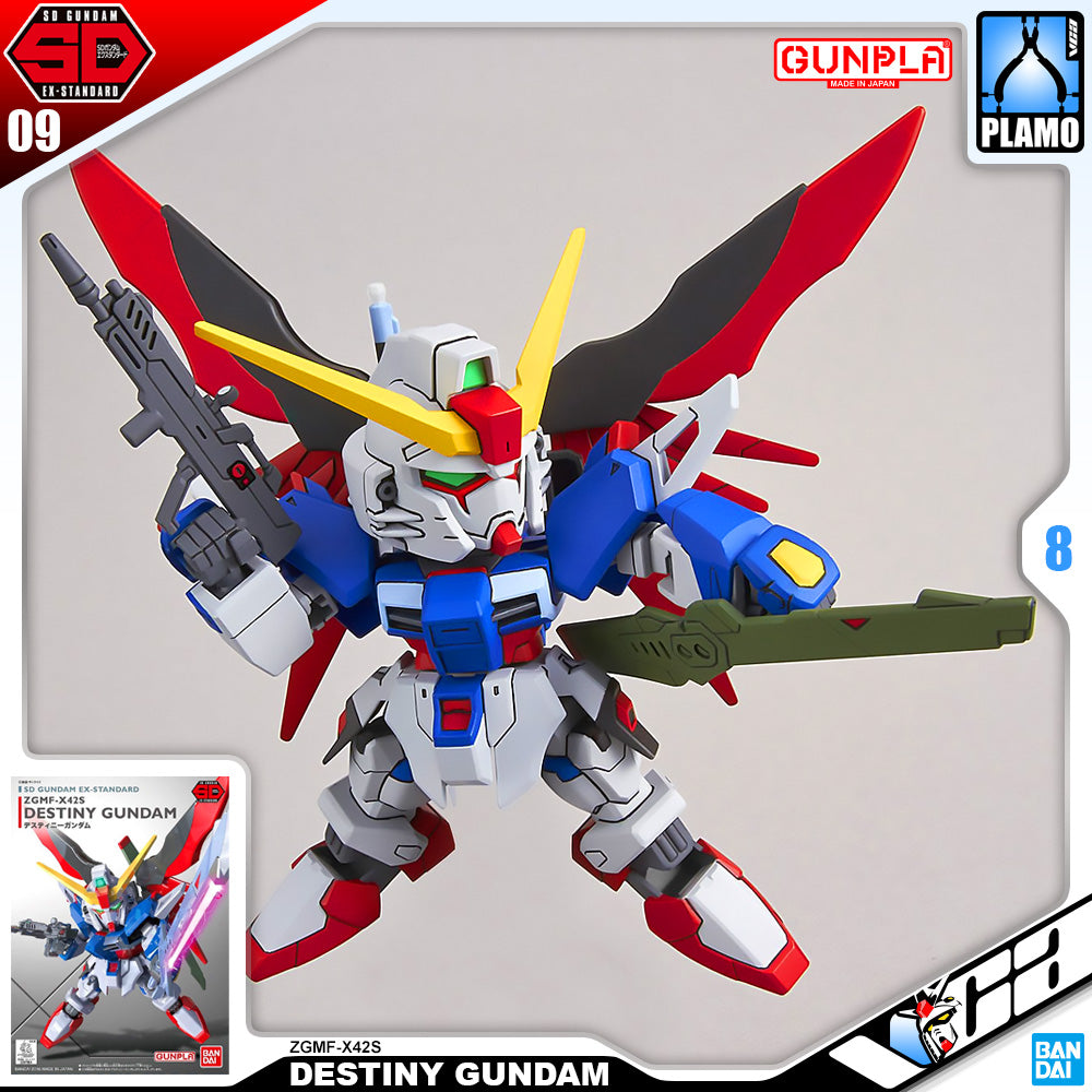 Bandai Gunpla SD Ex-Standard SDEX Destiny Gundam Plastic Model Action Figure Toy Kit VCA Singapore