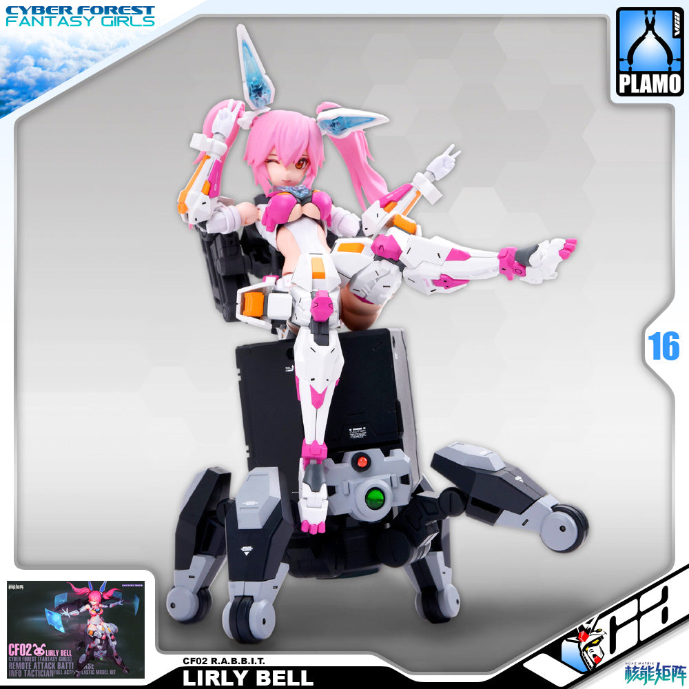 Nuke Matrix Lirly Bell CF02 Rabbit Plastic Model Action Toy VCA Gundam Singapore