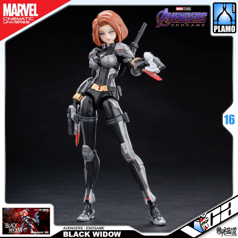 Morstorm Eastern Model Marvel Girl Black Widow Plastic Model Action Toy VCA Gundam Singapore