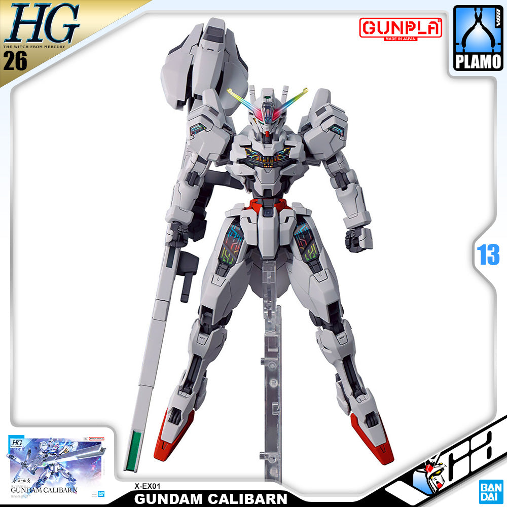 Bandai Gunpla High Grade HG Gundam Calibarn Plastic Model Action Toy VCA Singapore Bandai Gunpla High Grade HG Gundam Calibarn Plastic Model Action Toy VCA Singapore