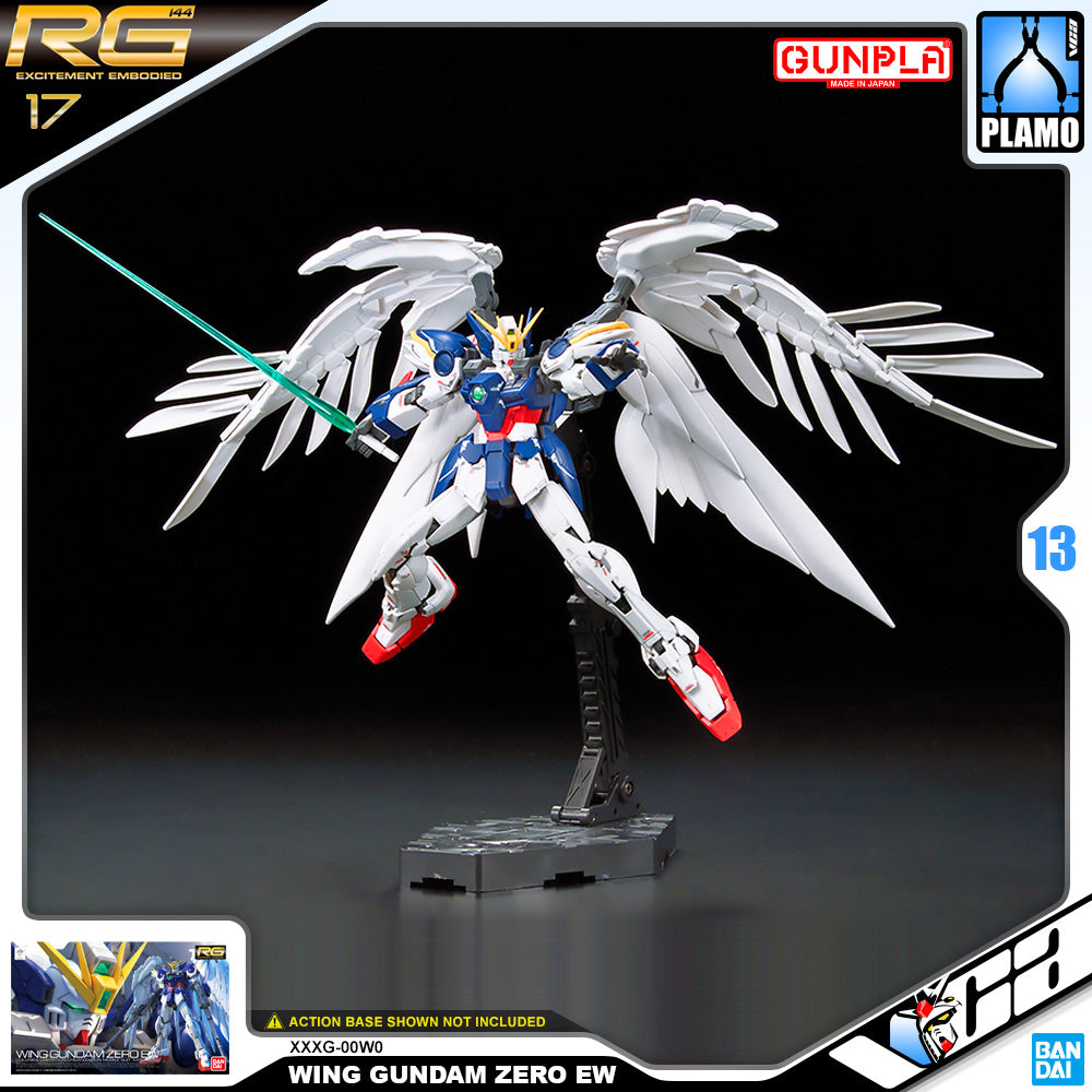 Bandai Real Grade RG Wing Gundam Zero EW Plastsic Model Action Toy VCA Singapore Bandai Real Grade RG Wing Gundam Zero EW Plastsic Model Action Toy VCA Singapore