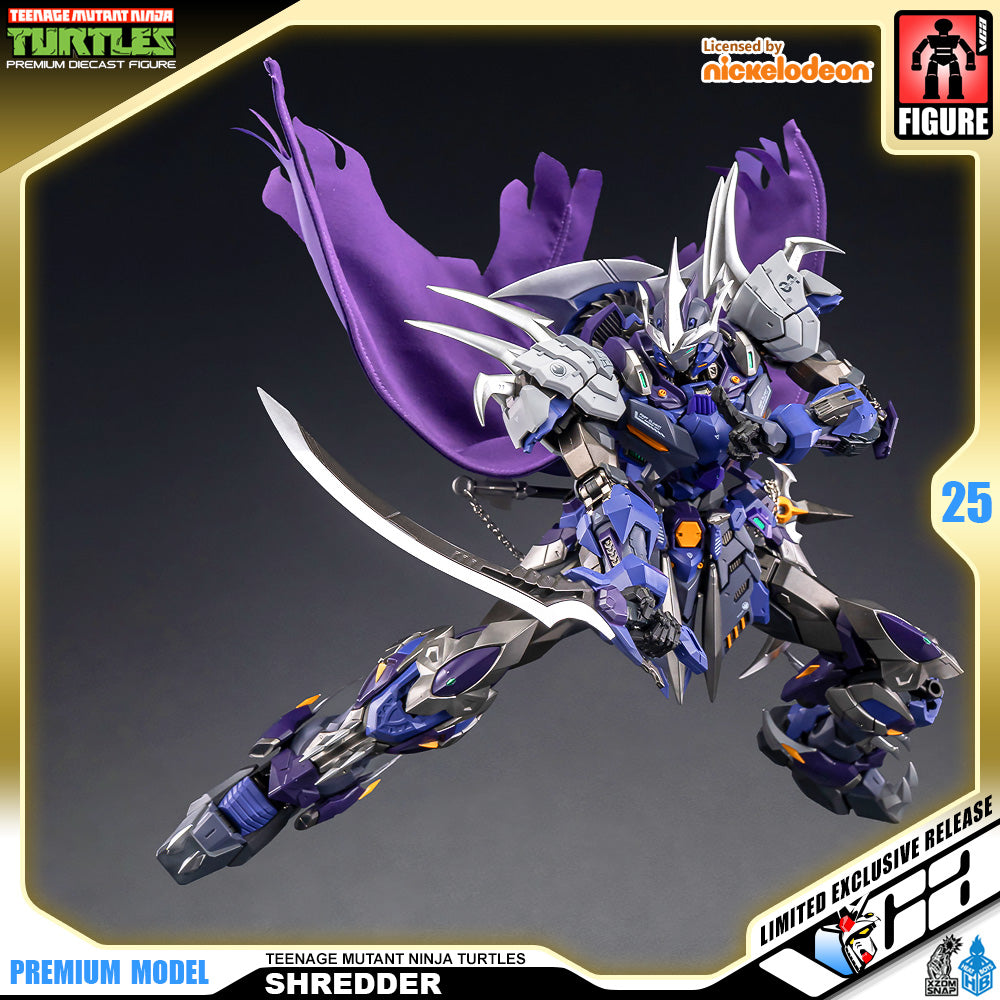Heat Boys Nickelodeon Teenage Mutant Ninja Turtles Shredder Mecha Metal Structure Premium Action Figure VCA Gundam Singapore Heat Boys Nickelodeon Teenage Mutant Ninja Turtles Shredder Mecha Metal Structure Premium Action Figure VCA Gundam Singapore