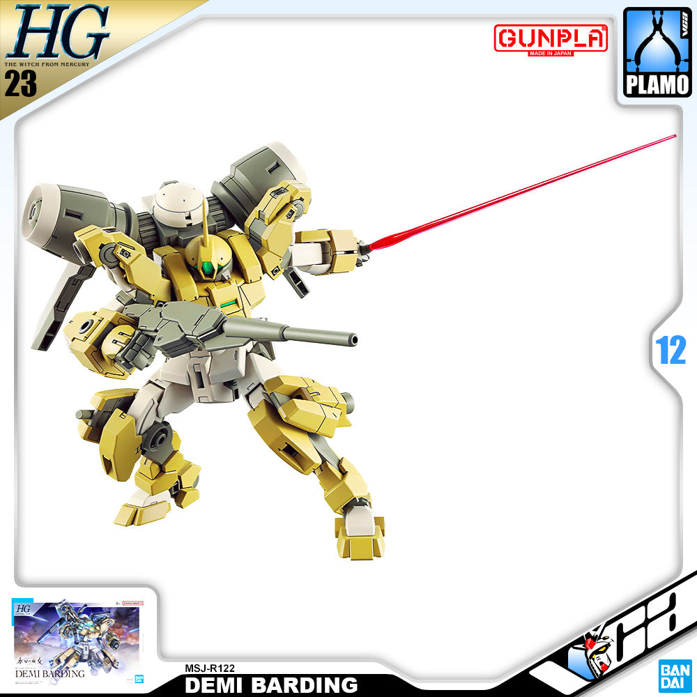 Bandai Gunpla High Grade HG Demi Barding Plastic Model Action Figure Toy VCA Gundam Singapore Bandai Gunpla High Grade HG Demi Barding Plastic Model Action Figure Toy VCA Gundam Singapore