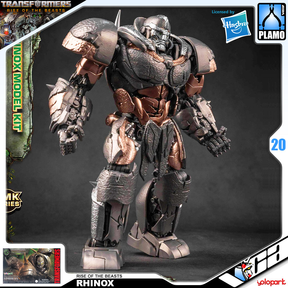 Yolopark AMK Rhinox Transformers Rise of the Beasts Plastic Assemble Action Figure Toy VCA Singapore
