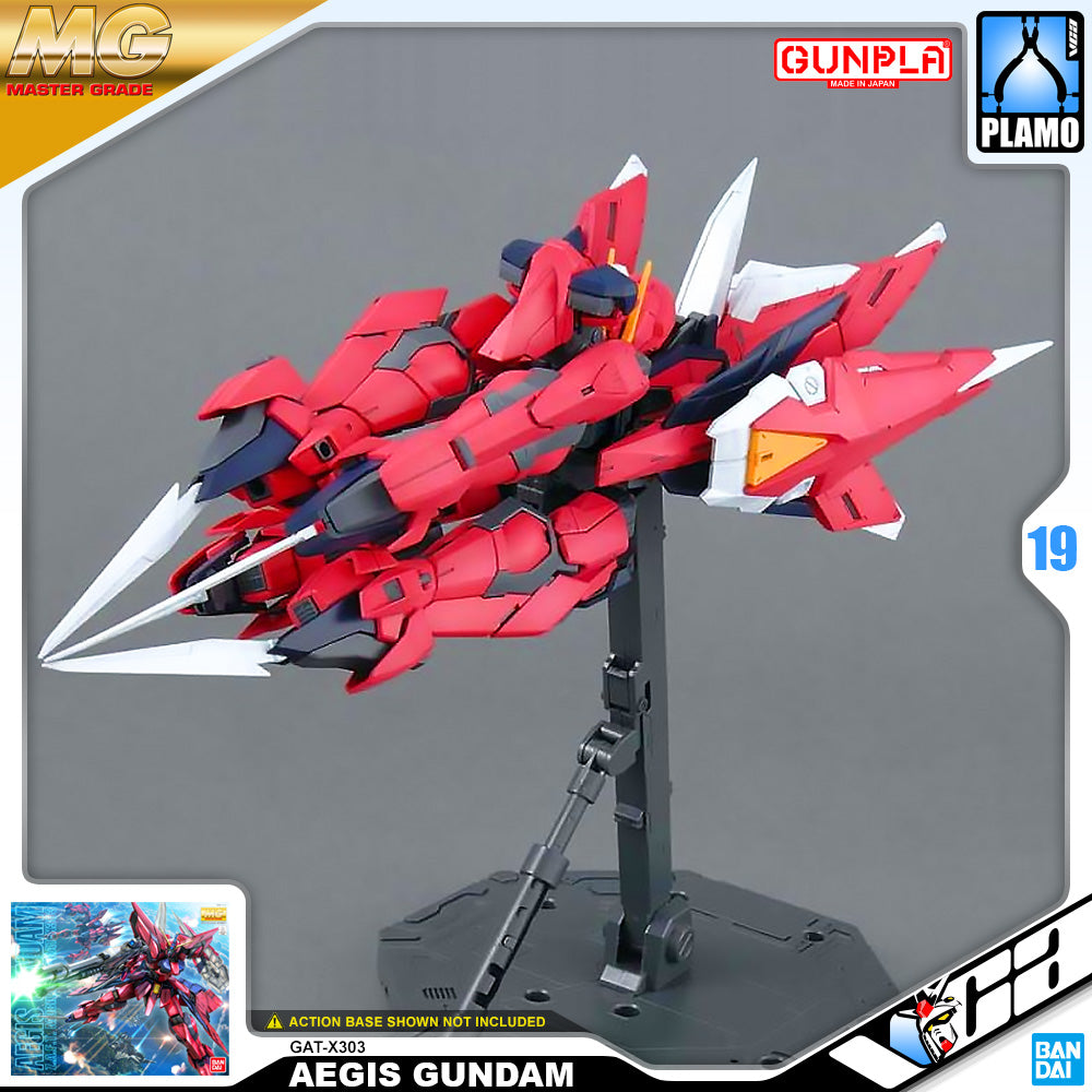 Bandai Gunpla Master Grade 1/100 MG Aegia Gundam Plastic Model Action Toy VCA Singapore