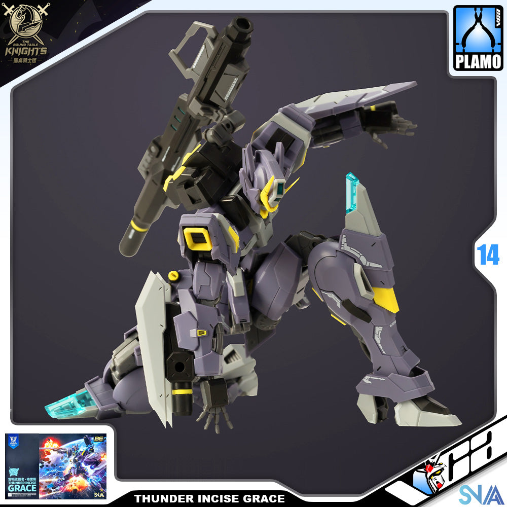 SNAA Thunder Incise Grace Plastic Model Action Toy Kit VCA Gundam Singapore