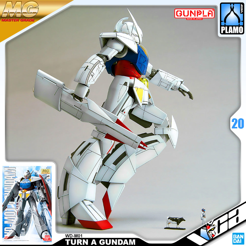 Bandai Gunpla Master Grade 1/100 MG TURN A Gundam Plastic Model Toy VCA Singapore Bandai Gunpla Master Grade 1/100 MG TURN A Gundam Plastic Model Toy VCA Singapore