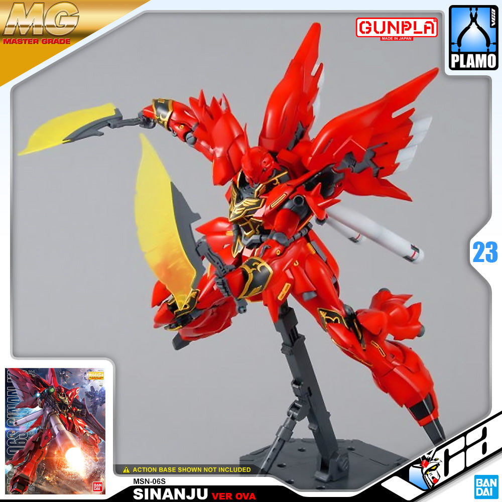 Bandai Gunpla Master Grade 1/100 MG MSN-06S SINANJU Ver OVA Plastic Model Toy VCA Gundam Singapore Bandai Gunpla Master Grade 1/100 MG MSN-06S SINANJU Ver OVA Plastic Model Toy VCA Gundam Singapore