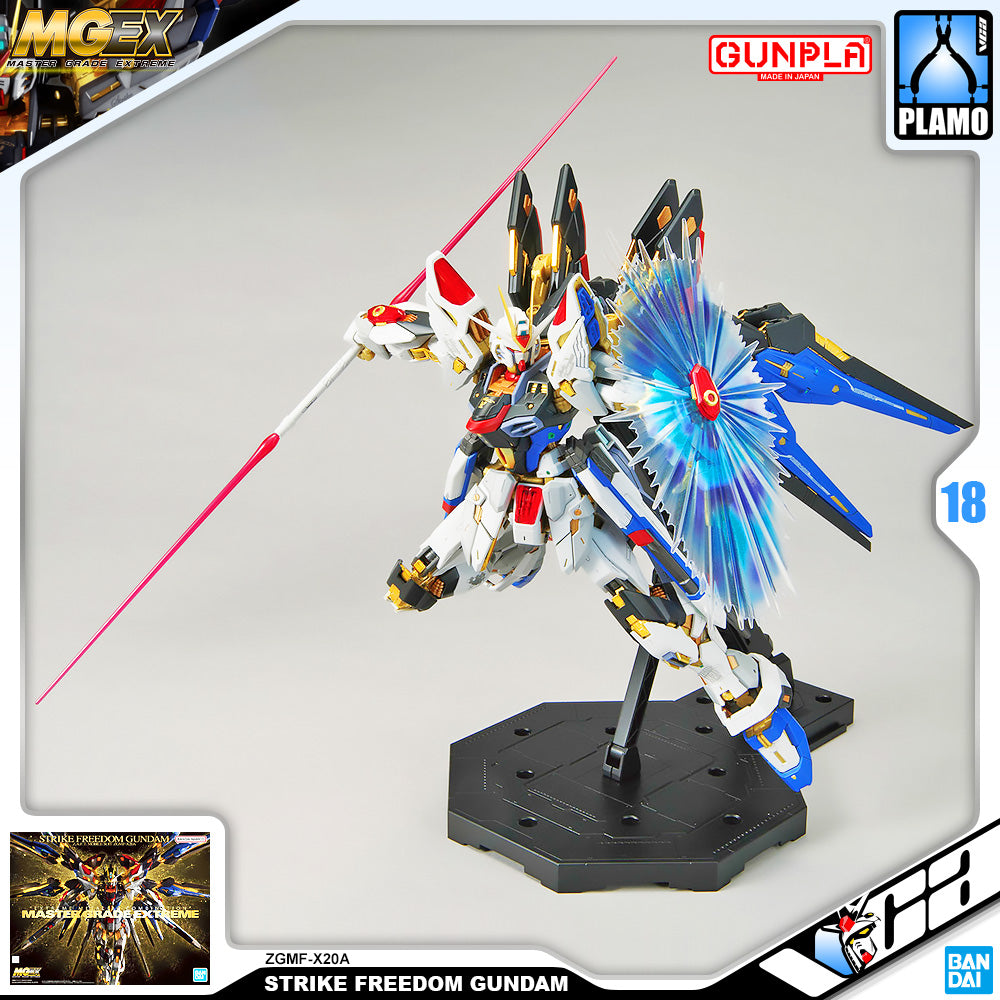 Bandai Gunpla Master Grade Extreme MGEX Strike Freedom Gundam Plastic Model Action Toy VCA Singapore Bandai Gunpla Master Grade Extreme MGEX Strike Freedom Gundam Plastic Model Action Toy VCA Singapore