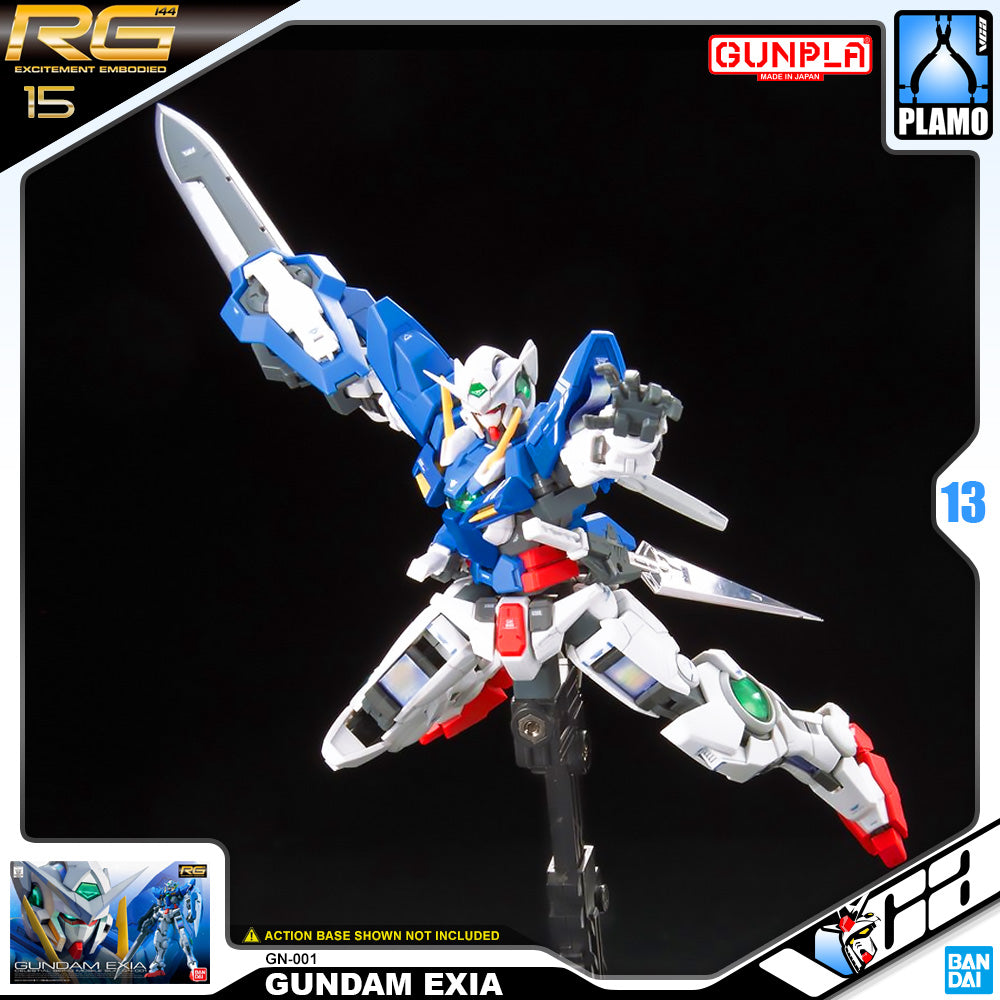 Bandai Gunpla Real Grade 1/144 RG GN-001 GUNDAM EXIA Model Toy VCA Singapore Bandai Gunpla Real Grade 1/144 RG GN-001 GUNDAM EXIA Model Toy VCA Singapore