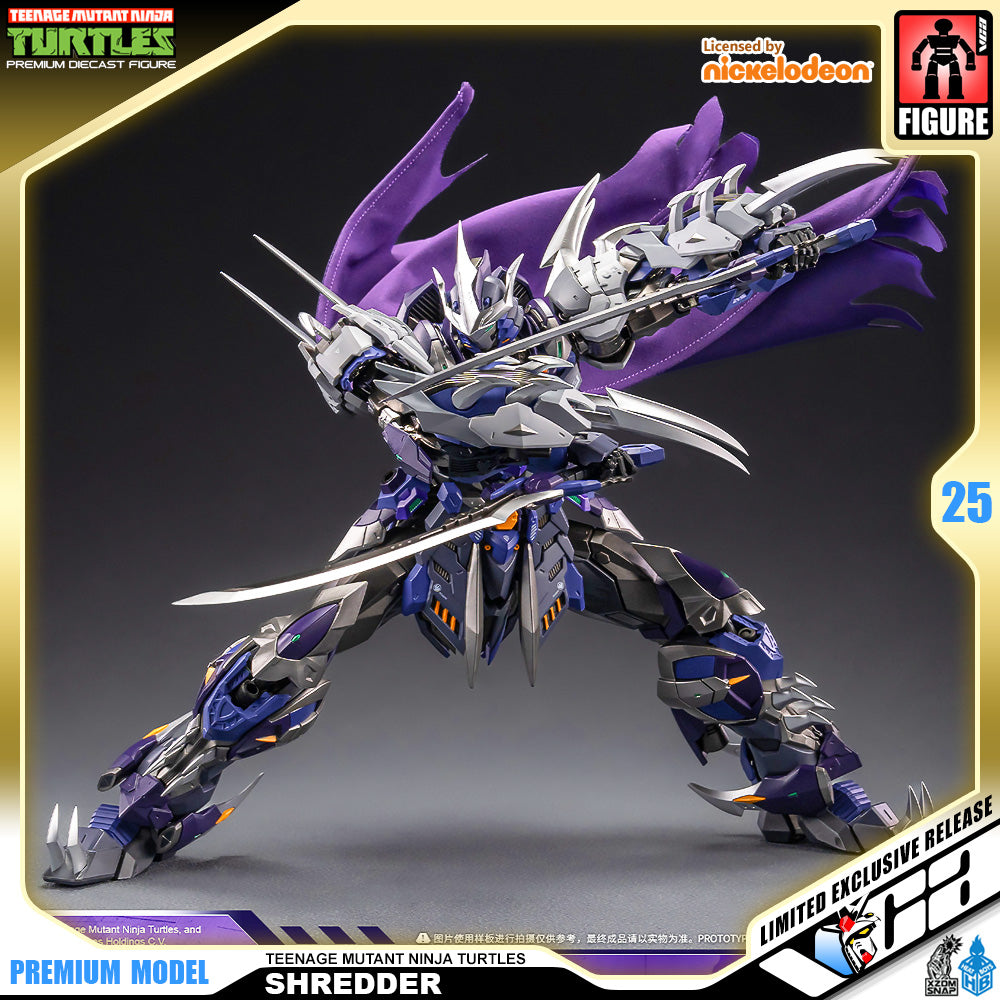 Heat Boys Nickelodeon Teenage Mutant Ninja Turtles Shredder Mecha Metal Structure Premium Action Figure VCA Gundam Singapore Heat Boys Nickelodeon Teenage Mutant Ninja Turtles Shredder Mecha Metal Structure Premium Action Figure VCA Gundam Singapore