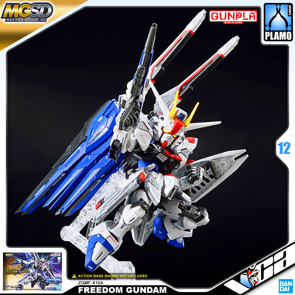 Bandai Gunpla Master Grade SD MGSD ZGMF-X10A Freedom Gundam Plastic Model Action Toy VCA Singapore Bandai Gunpla Master Grade SD MGSD ZGMF-X10A Freedom Gundam Plastic Model Action Toy VCA Singapore