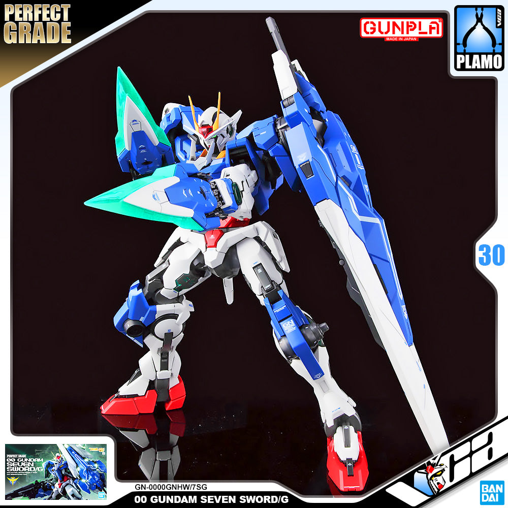 Bandai Gunpla Perfect Grade 1/60 PG 00 Gundam Seven Sword/G Plastic Model Action Toy VCA Singapore Bandai Gunpla Perfect Grade 1/60 PG 00 Gundam Seven Sword/G Plastic Model Action Toy VCA Singapore
