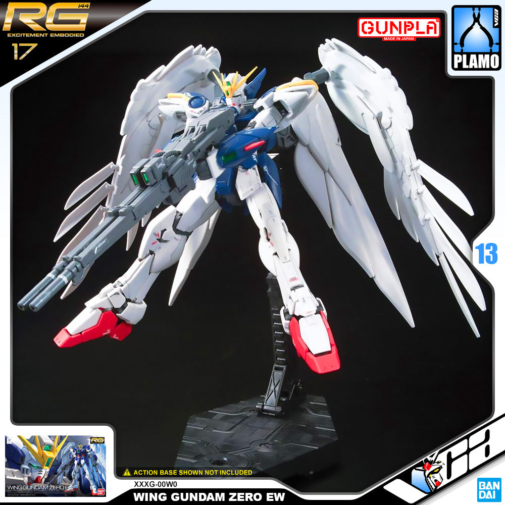Bandai Real Grade RG Wing Gundam Zero EW Plastsic Model Action Toy VCA Singapore Bandai Real Grade RG Wing Gundam Zero EW Plastsic Model Action Toy VCA Singapore
