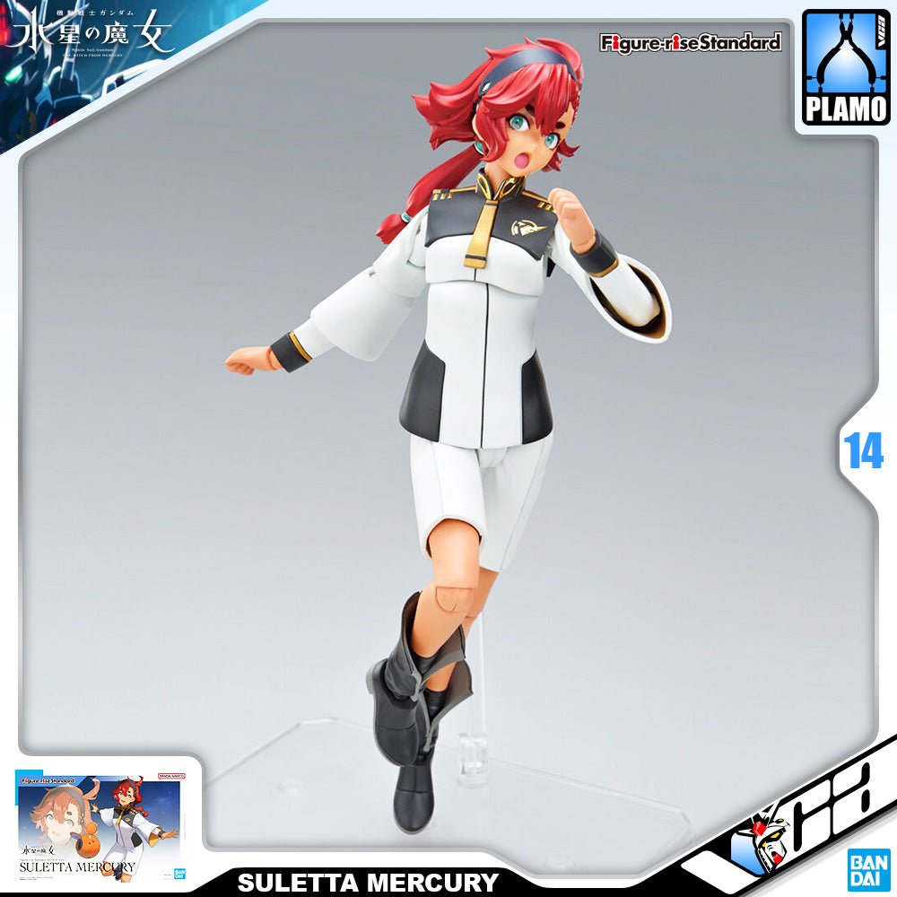 Bandai Figure-Rise Standard Suletta Mercury Girl Character Plastic Model Action Toy VCA Gundam Singapore Bandai Figure-Rise Standard Suletta Mercury Girl Character Plastic Model Action Toy VCA Gundam Singapore