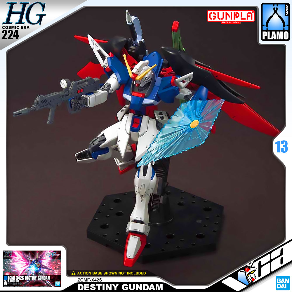 Bandai Gunpla High Grade Cosmic Era HGCE 1/144 HG Destiny Gundam Plastic Model Toy VCA Singapore Bandai Gunpla High Grade Cosmic Era HGCE 1/144 HG Destiny Gundam Plastic Model Toy VCA Singapore