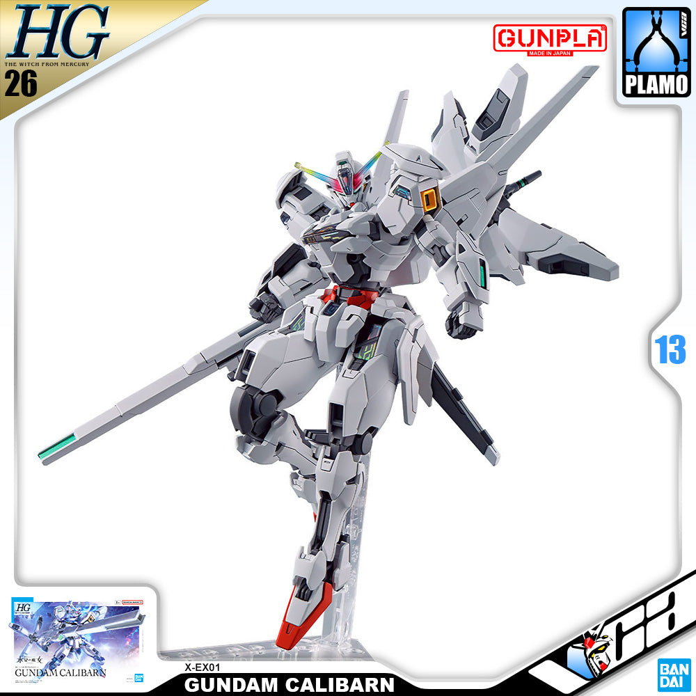 Bandai Gunpla High Grade HG Gundam Calibarn Plastic Model Action Toy VCA Singapore