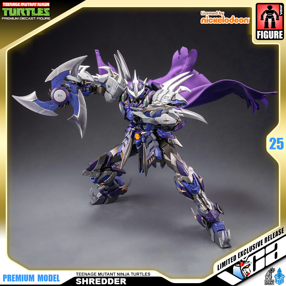Heat Boys Nickelodeon Teenage Mutant Ninja Turtles Shredder Mecha Metal Structure Premium Action Figure VCA Gundam Singapore Heat Boys Nickelodeon Teenage Mutant Ninja Turtles Shredder Mecha Metal Structure Premium Action Figure VCA Gundam Singapore