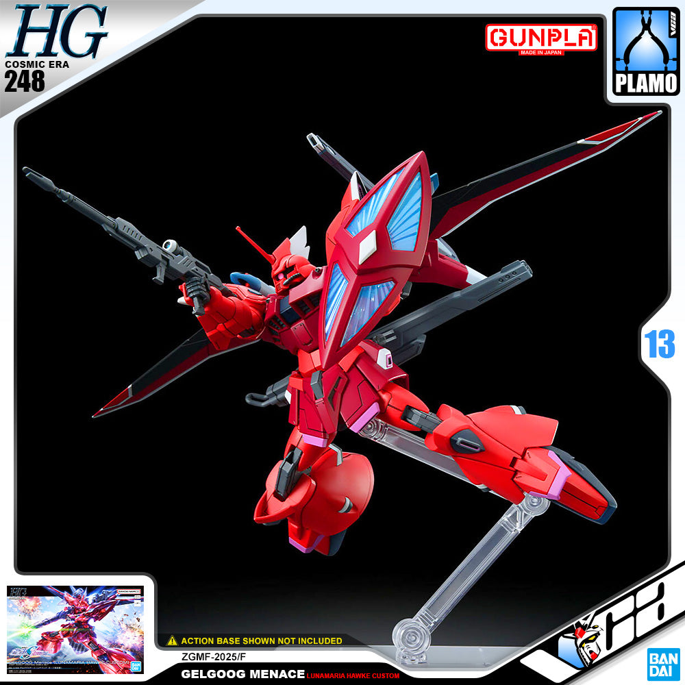 Bandai Gunpla High Grade Cosmic Era HG Gelgoog Menance Plastic Model Action Toy VCA Gundam Singapore