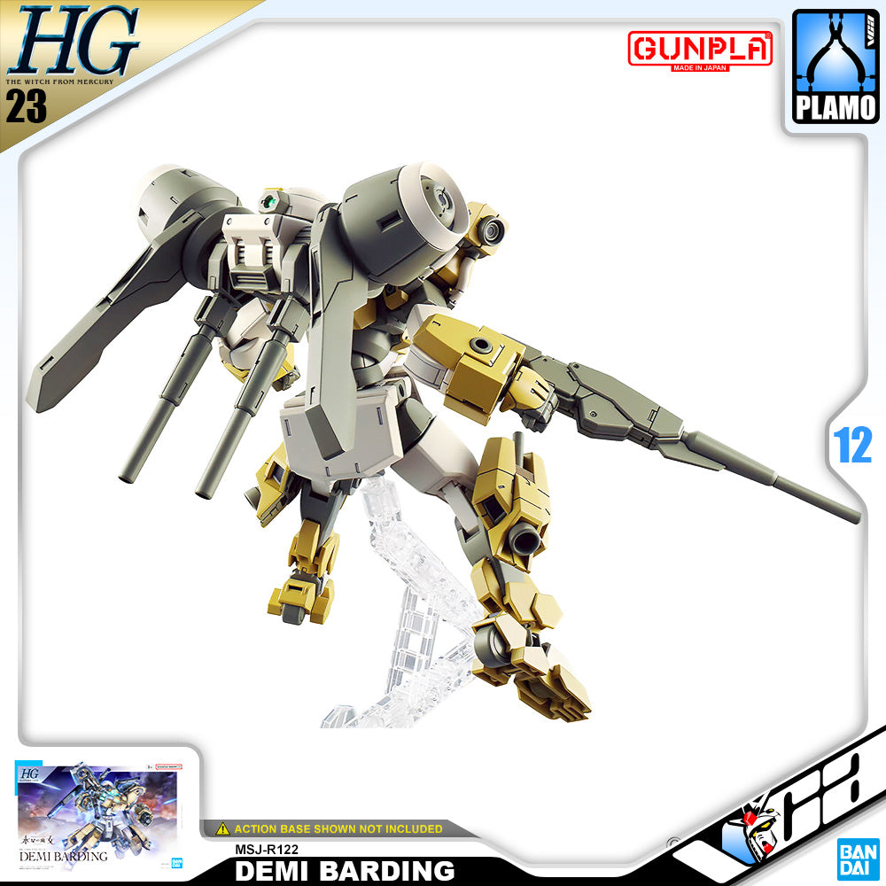 Bandai Gunpla High Grade HG Demi Barding Plastic Model Action Figure Toy VCA Gundam Singapore Bandai Gunpla High Grade HG Demi Barding Plastic Model Action Figure Toy VCA Gundam Singapore