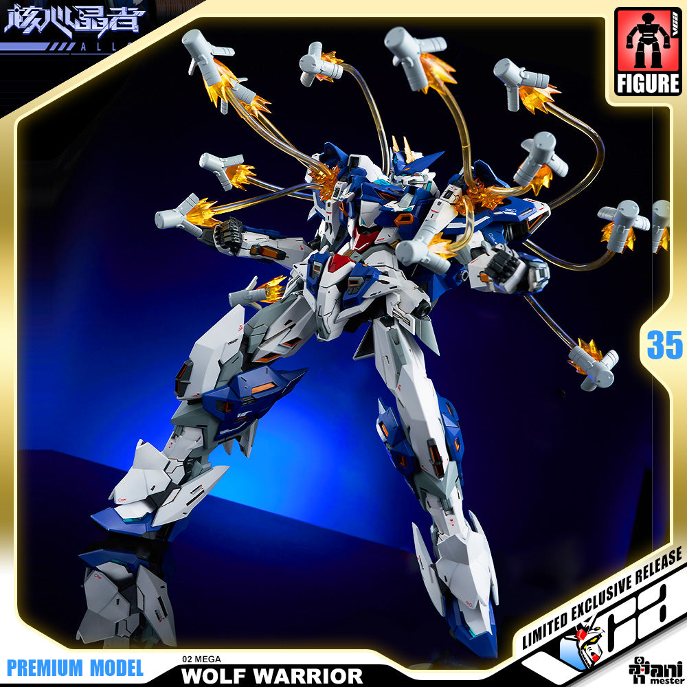 Animester Metal Alloy Structured 1/72 Crystal Envoy Unit 02 Walf Warrior Mega Mode Action Figure VCA Gundam Singapore Animester Metal Alloy Structured 1/72 Crystal Envoy Unit 02 Walf Warrior Mega Mode Action Figure VCA Gundam Singapore
