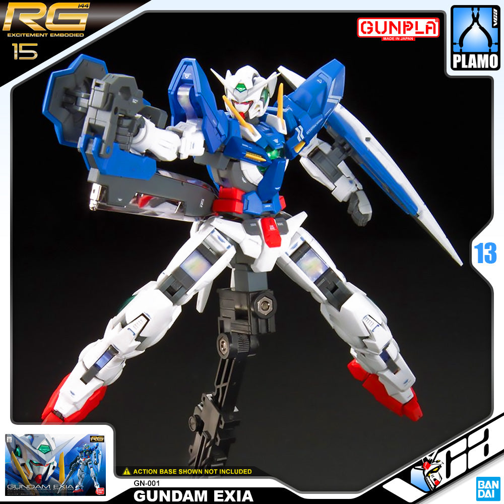 Bandai Gunpla Real Grade 1/144 RG GN-001 GUNDAM EXIA Model Toy VCA Singapore Bandai Gunpla Real Grade 1/144 RG GN-001 GUNDAM EXIA Model Toy VCA Singapore