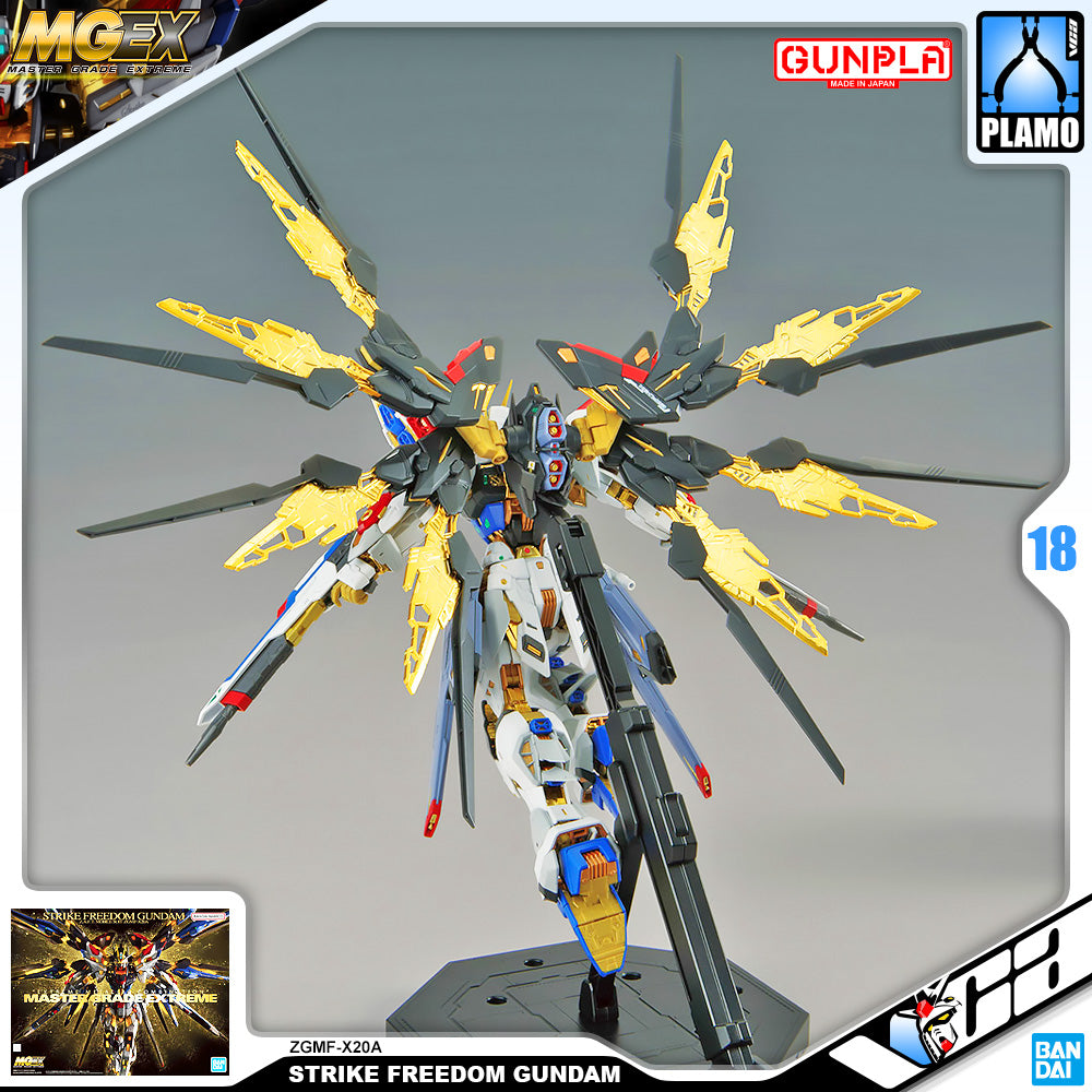 Bandai Gunpla Master Grade Extreme MGEX Strike Freedom Gundam Plastic Model Action Toy VCA Singapore Bandai Gunpla Master Grade Extreme MGEX Strike Freedom Gundam Plastic Model Action Toy VCA Singapore